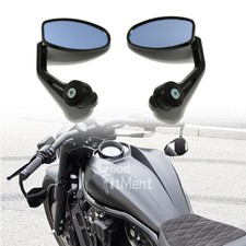 7/8" Bar End Mirrors For Kawasaki Vulcan VN 650 750 800 900 1500 Bobber Chopper