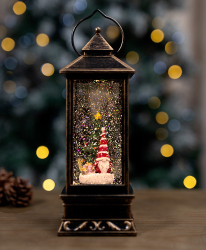 Christmas snow globe ornament - snow,
