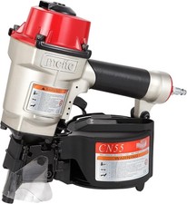 CN55 Coil Nail Gun Pneumatic Coil Siding Nailer Flat Top Coil Nails Meite UK