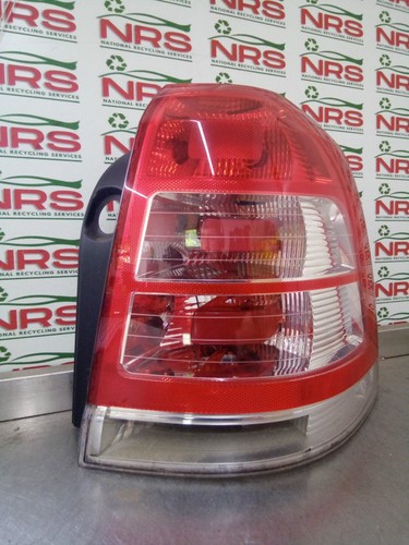 Vauxhall zafira rear tail - vauxhall,