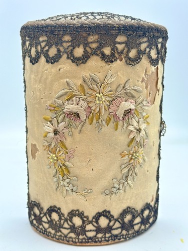 Uncommon antique hatpin holder - antique,