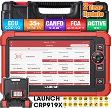 2025 LAUNCH X431 CRP919X PRO Professional Automotive OBD2 Diagnostic Tool ALL SYSTEM ECU Coding