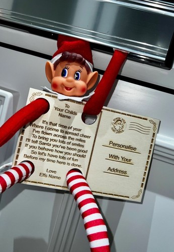 Personalised elf shelf - personalised, arrival