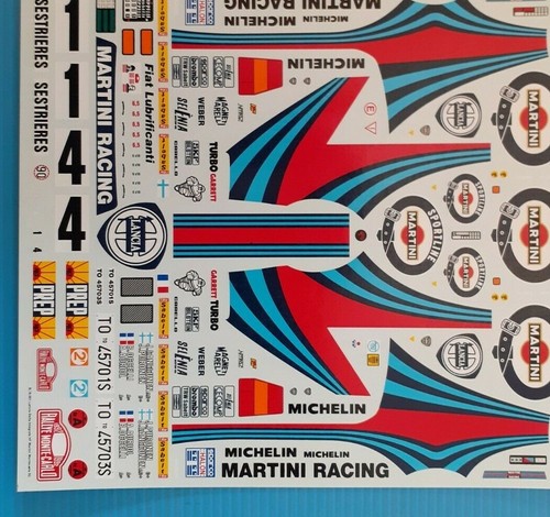 Decal lancia delta - decal,