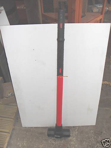 10lb sledge hammer with - 10lb,