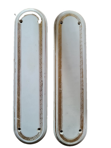 Two old antique ceramic door - old,