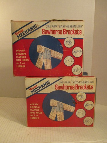 Sawhorse brackets 2 pair - 4,