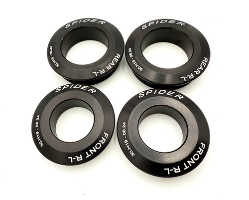 Spider captive wheel - wheel, spacer