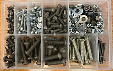 WHITWORTH / UNC SET/BOLT/NUT/SCREW ASSORTMENT, 3/16" TO 3/8", OVER 500 PIECES!