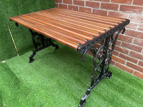 Rustic cast iron garden - iron, table