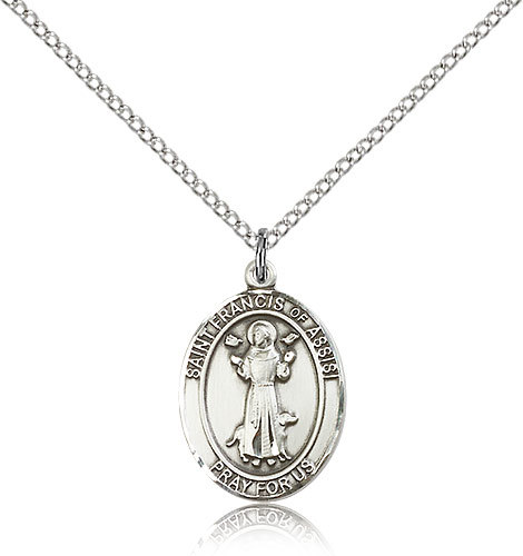 Saint francis assisi medal - of,