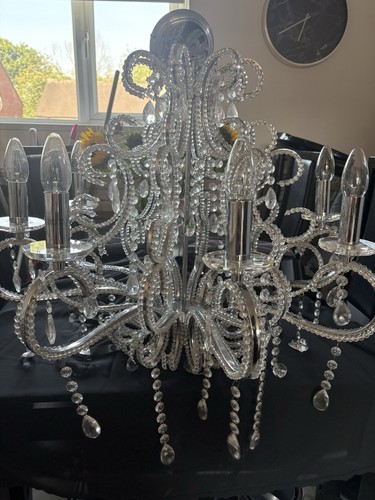 Clear crystal indoor ceiling - crystal,