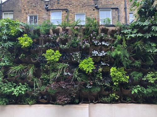 Living wall bags vertical - living,