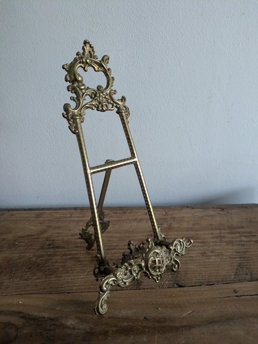 Decor brass display stand - decor,