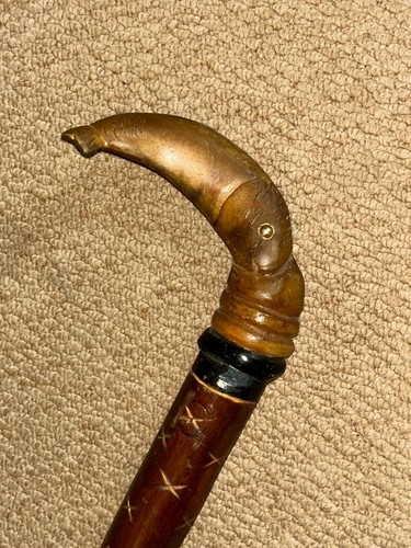 Vintage rustic walking stick - rustic,