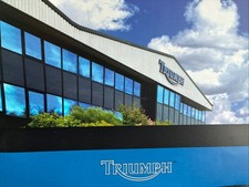 The Triumph Motor Bike