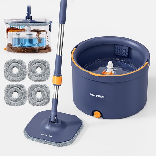 Homettler spin mop bucket - spin, &