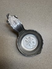 Vintage Jokkmokks Tennverksta Handarbete Swedish Small Pewter Salt Dish Bowl