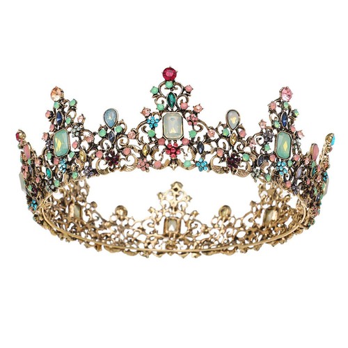 Jeweled queen crown - ,