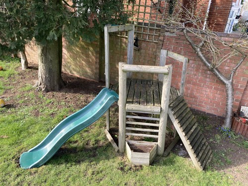 Garden wooden playhouse - wooden,