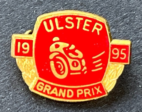 Motorcycle pin badge p - pin, u.g.p