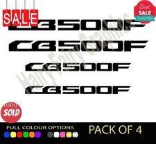 4x HONDA CB 500F Vinyl Decal