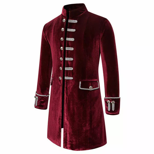 Mens velvet military - velvet,