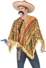Mexican Costume Poncho &