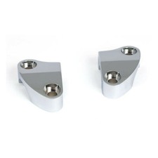 Clamp risers, 2-part Smooth