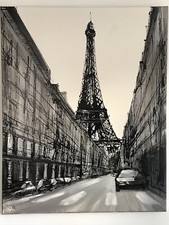 Paul Kenton Original Large Canvas Painting Le Tour Eiffel