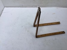 Vintage Rabone Folding Ruler Boxwood No. 1375, 2ft/24ins, 1939