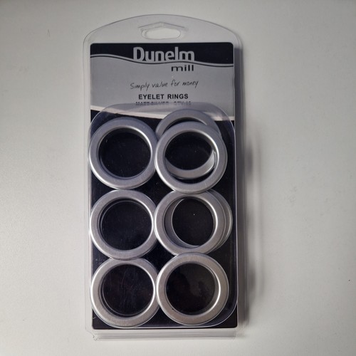 Dunelm matt silver eyelet - dunelm,