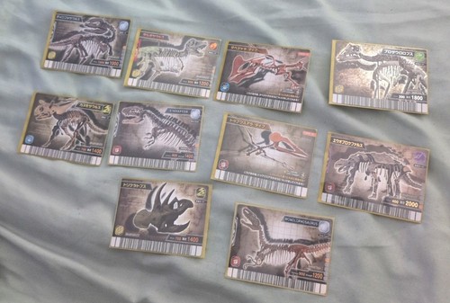 Dinosaur king fossil cards - king,,