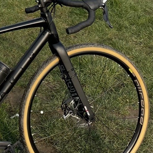 Selcof carbon gravel forks - carbon,