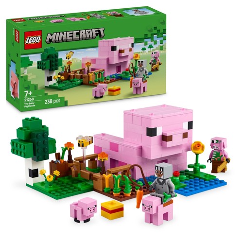 Lego minecraft the - lego, pig