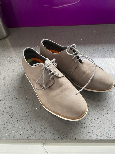 Mens leather grey shoes size - mens,