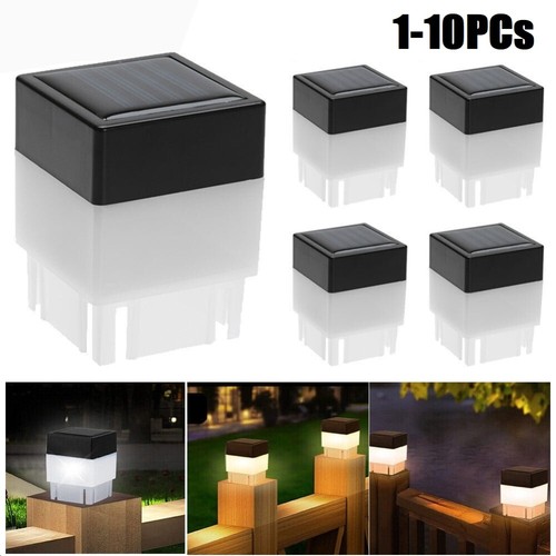 Led solar powered deck post - solar,