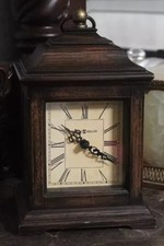 Howard Miller Talia Mantel Clock 635-190 Antique Oak Finish - Serialized
