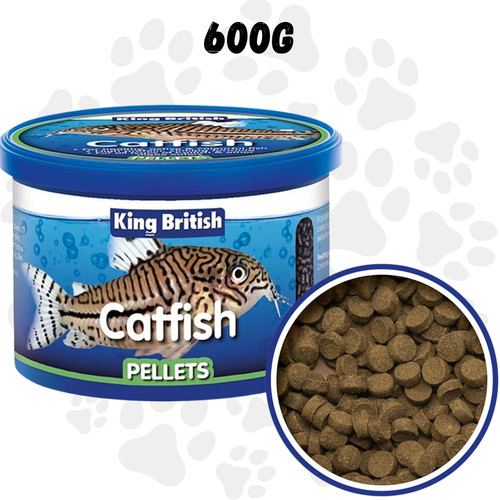 King british catfish pellets - king,
