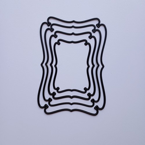 Large fancy rectangular dies - fancy,