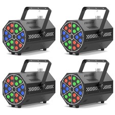 1000W Smoke Machine Fog Mist Haze Hazer Effect 18 LED RGB For Disco Party Club