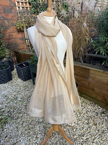 Hermes chiffon satin - satin, stole