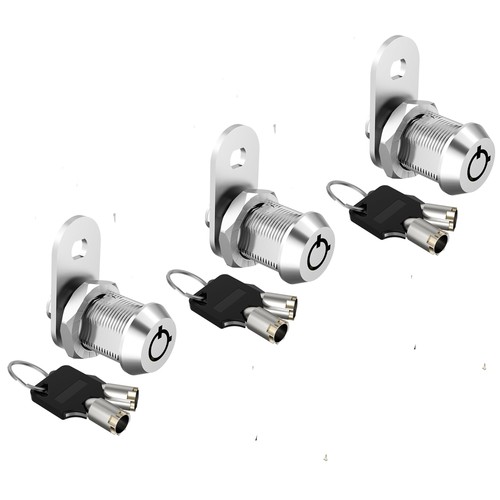 3pack cabinet locks with keys - cabinet,