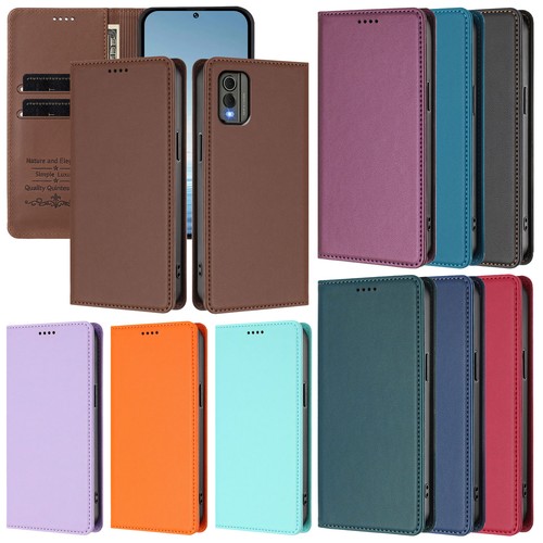 Folio magnet wallet leather - wallet,