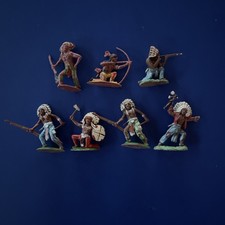 American Indians 1/32 scale x7 Cherilea Charbens & Trojan
