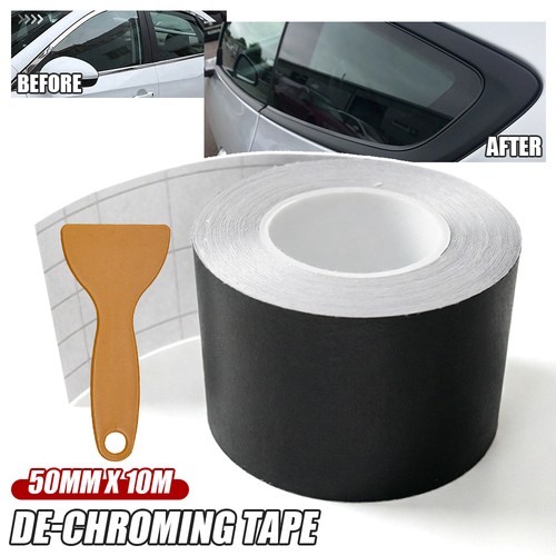 Matte black chroming - matte, de-chroming