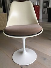 Four White Tulip Side Chair
