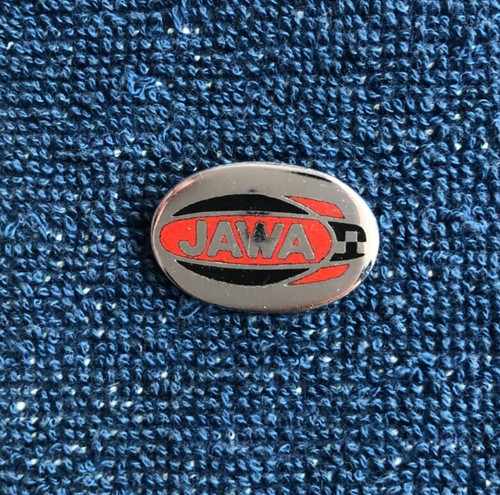 Motor cycle racing badge jawa - badge,