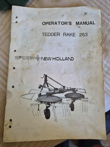 New holland tedder rake - rake, 253