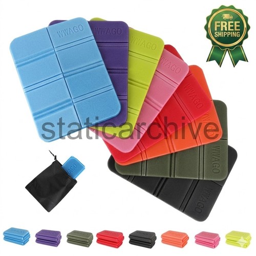 Portable folding foam seat - folding,